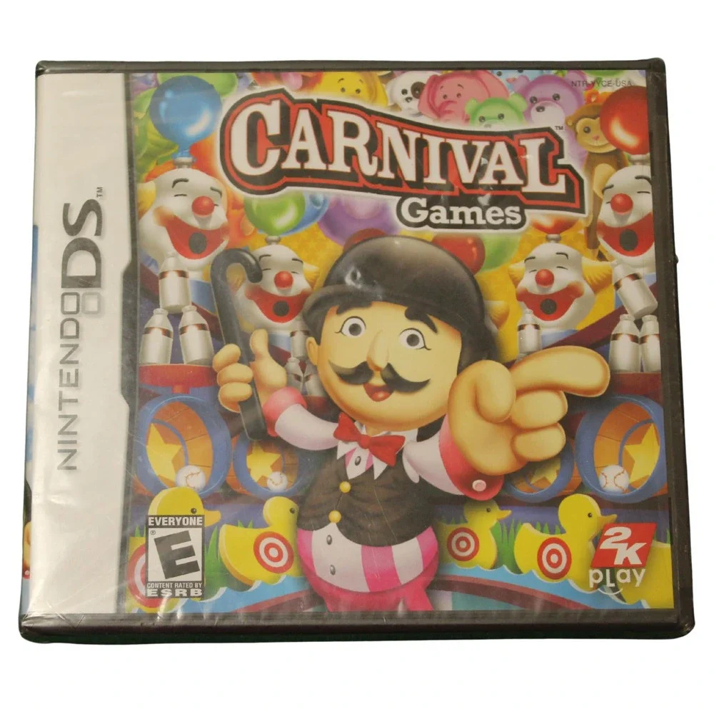 Carnival Games NDS New Nintendo DS Brand New Factory Sealed